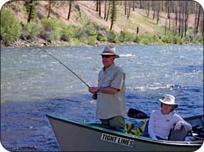 Idaho fly fishing Middle fork Salmon river