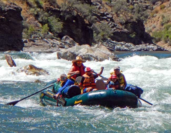 Whitewater Rafting Idaho Salmon River