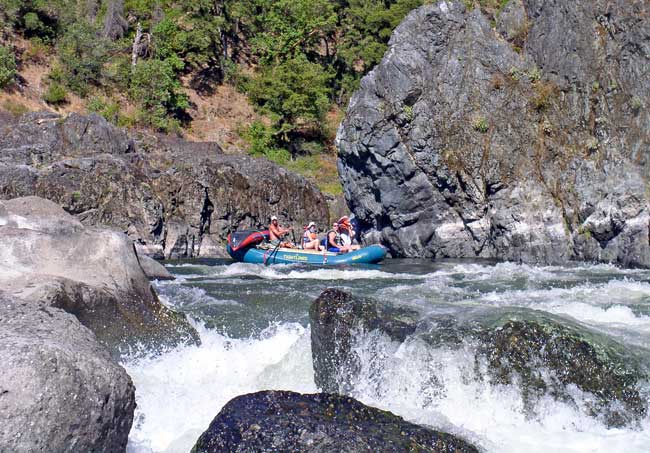 Jeff Helfrich Whitewater Rafting Blossom Bar Rogue River Oregon
